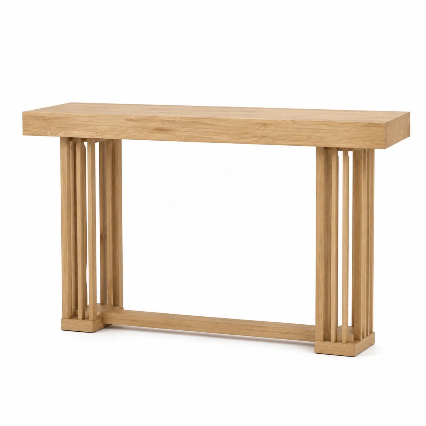 Konsolentisch Eiche Massivholz 120x30x80cm