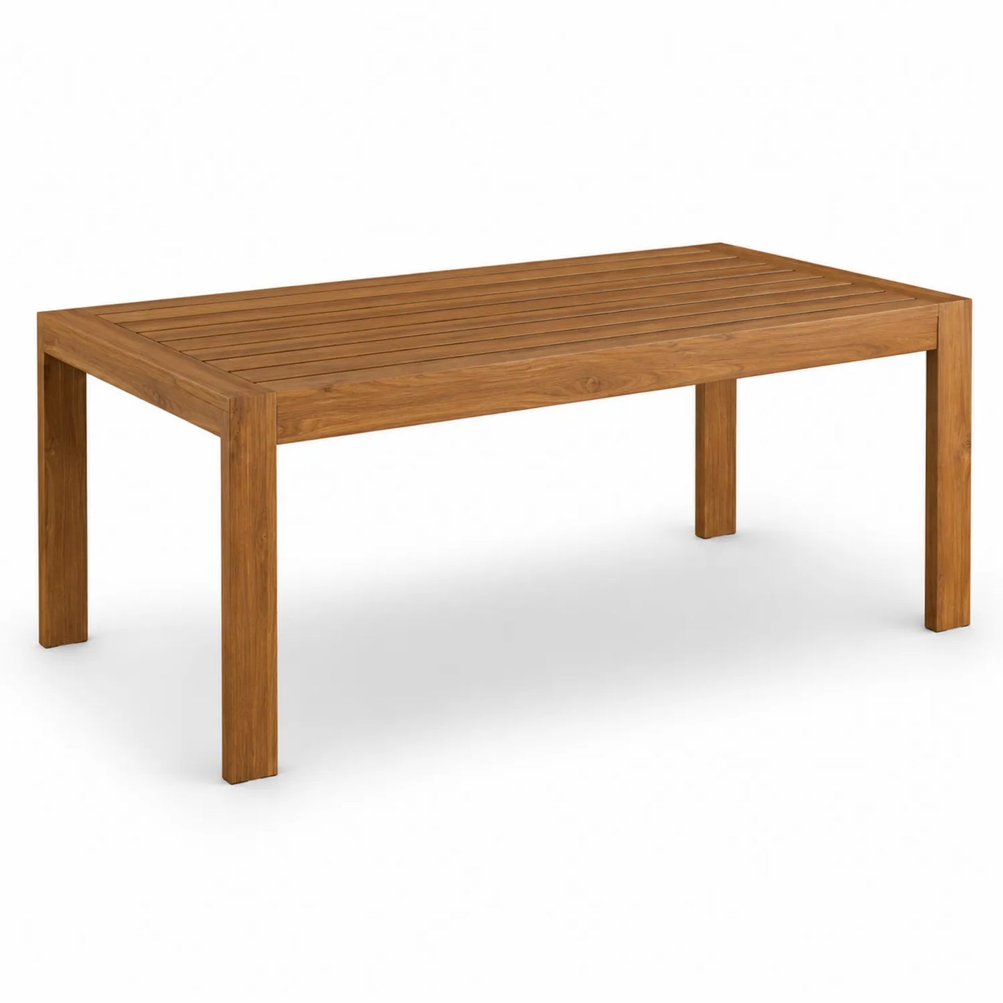 Teakholz-Gartentisch 180x90x75 cm